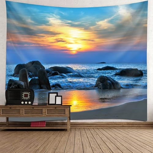 Tapisserie Paysage Coucher de Soleil Grand Format Finition Premium
