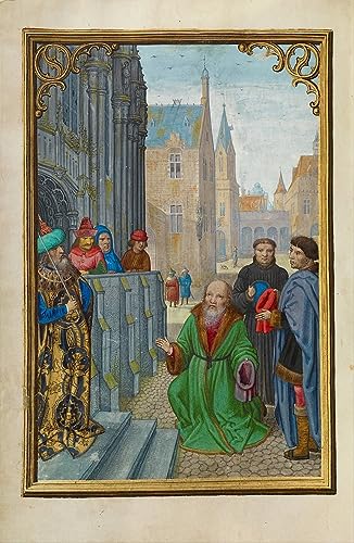 Toile Arimathie devant Pilate Simon Bening | Tableau salon 60x90