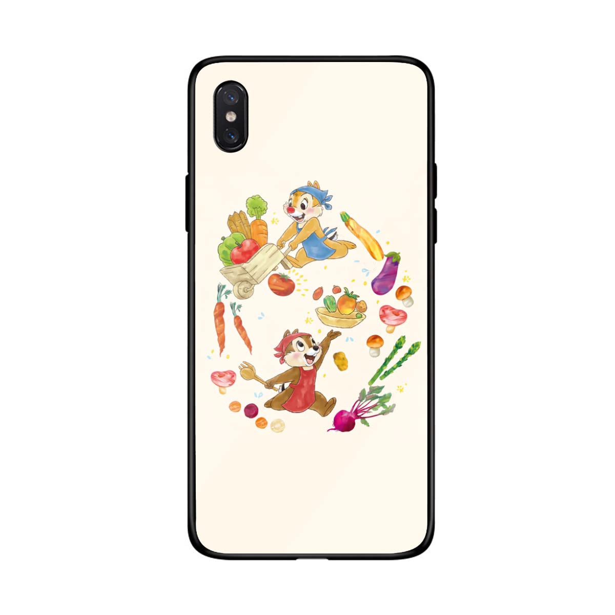 Amazon.co.jp: チップとデール iPhoneXS Max ケース TPUバンパー 強化
