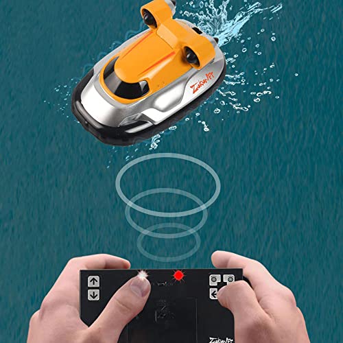 YZBQEJ Kleines ferngesteuertes Luftkissenboot für Kinder, 9 cm, volle Richtung, RC-Luftkissenboot, niedrige induktive Aufforderung, RC-Luftschiff, RC-Boote, Jungen und Mädchen – Bild 4