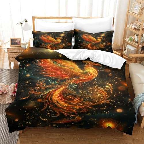 Parure de lit chat mystique housse de couette 200x200 microfibre - 3