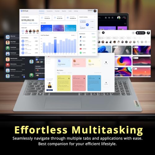 Image of Lenovo IdeaPad Slim 3i 15.6 inch FHD Laptop, Intel Core i5-1335U, 16GB LPDDR5, 3TB Storage(2TB SSD+1TB Docking Station), Intel UHD Graphics, Numeric Keypad, 720p HD Camera, Wi-Fi 6, Win 11, Grey