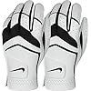 Nike Men’s Dura Feel Golf Glove (2-Pack) (White), X-Large, Left Hand