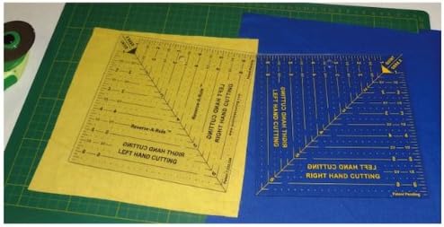9.5" x 9.5" Designer Series Reverse-A-Rule - Unique & Innovative Squares, Rulers & Templates