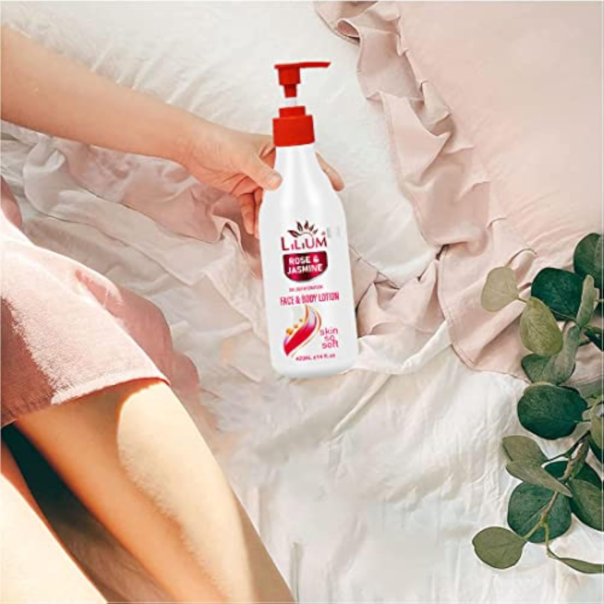 Rose & Jasmine Face & Body Lotion, Pack of 2