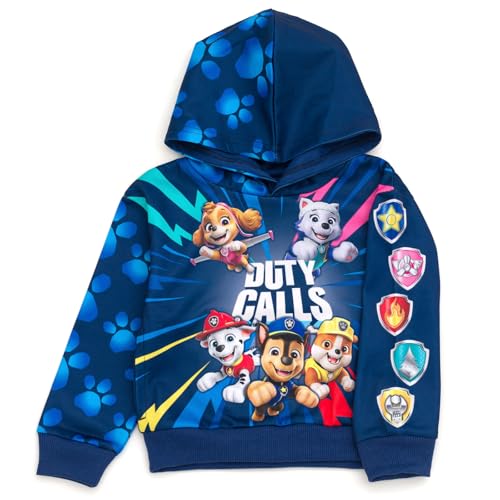 Paw Patrol Fleece Cosplay Pullover Hoodie Toddler to Big Kid Sizes (2T - 10-12)2