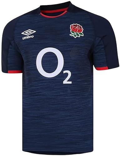 Maillot de rugby classique Angleterre 2021 pour homme - T-shirt d'entraînement de rugby en polyester respirant - Pour homme et femme - XL Cover
