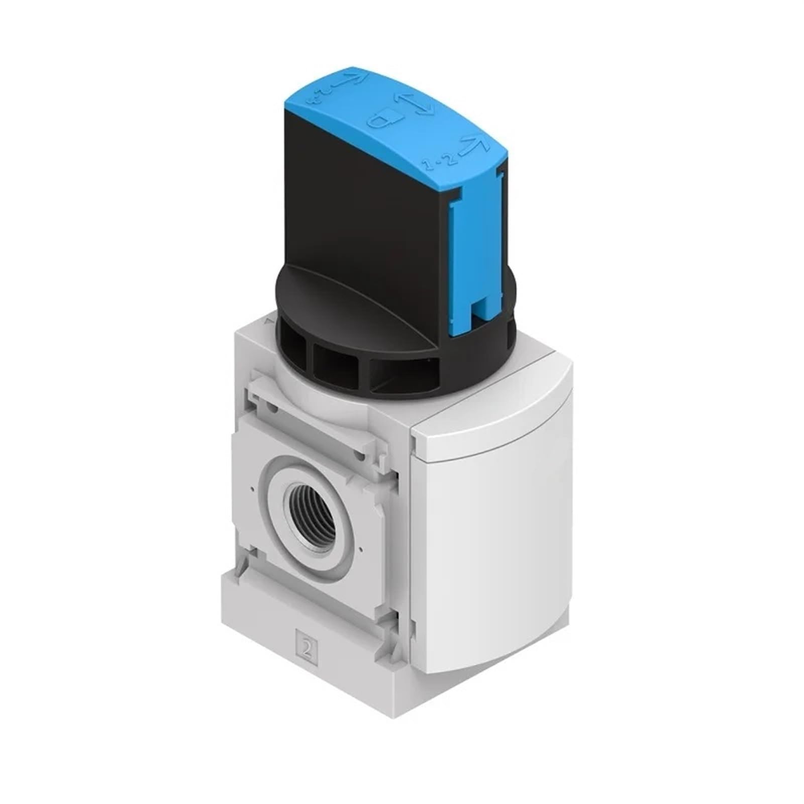 Vanne marche/arrêt MS6-EM1-1/2-Z isoler air comprimé sécurité