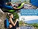 SUITEDNOMAD Memory Foam Travel Pillow Compressible Camping Pillow for Sleeping Gel Infused Memory Foam Pillow Compact Firm Supportive Travel Pillow for Adults Kids Outdoor Backpacking Hiking… (blue)
