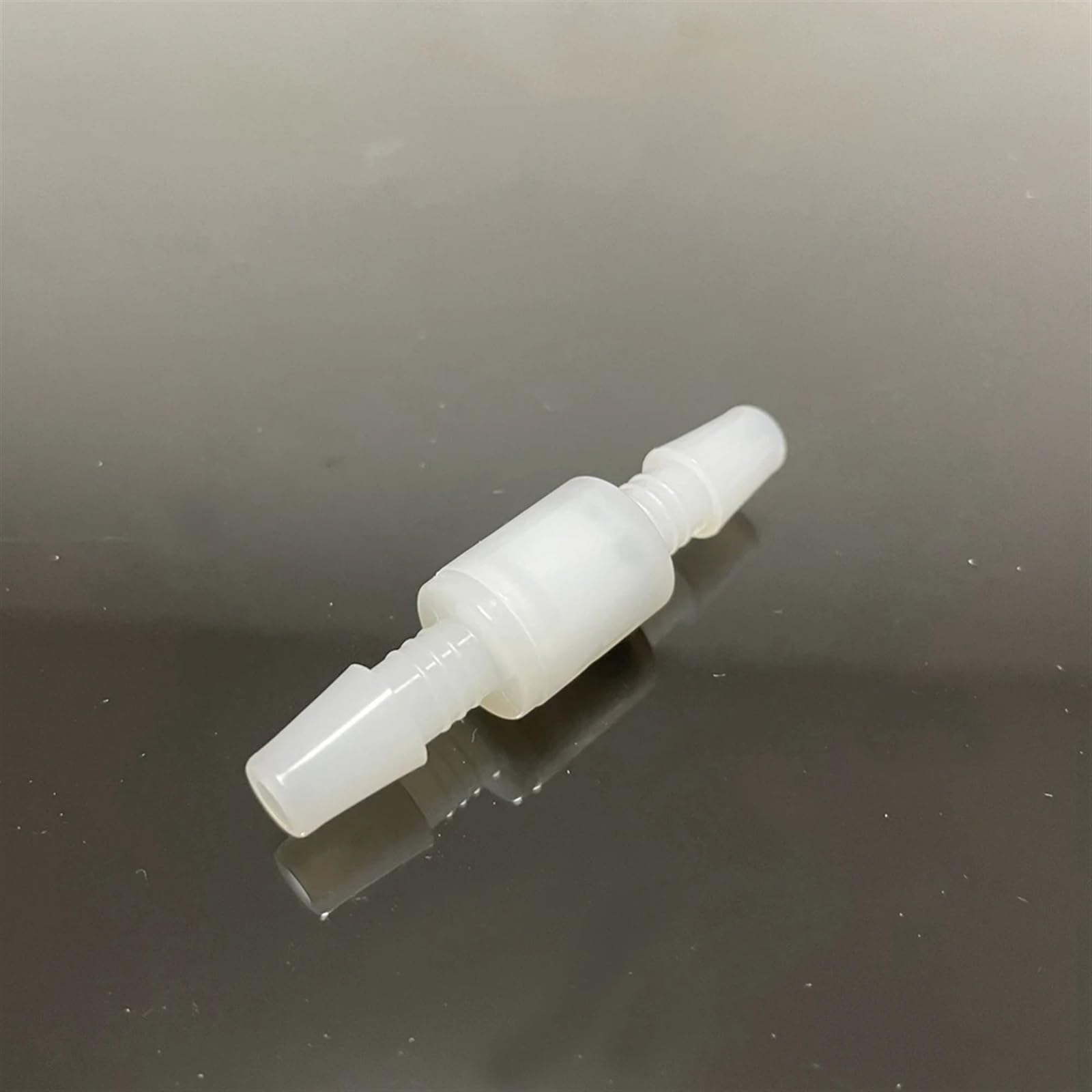 FLNICKS6S 1/4'' Ozone PVDF Viton Spring Ball Plastic Check Valve(0.25 Inch)