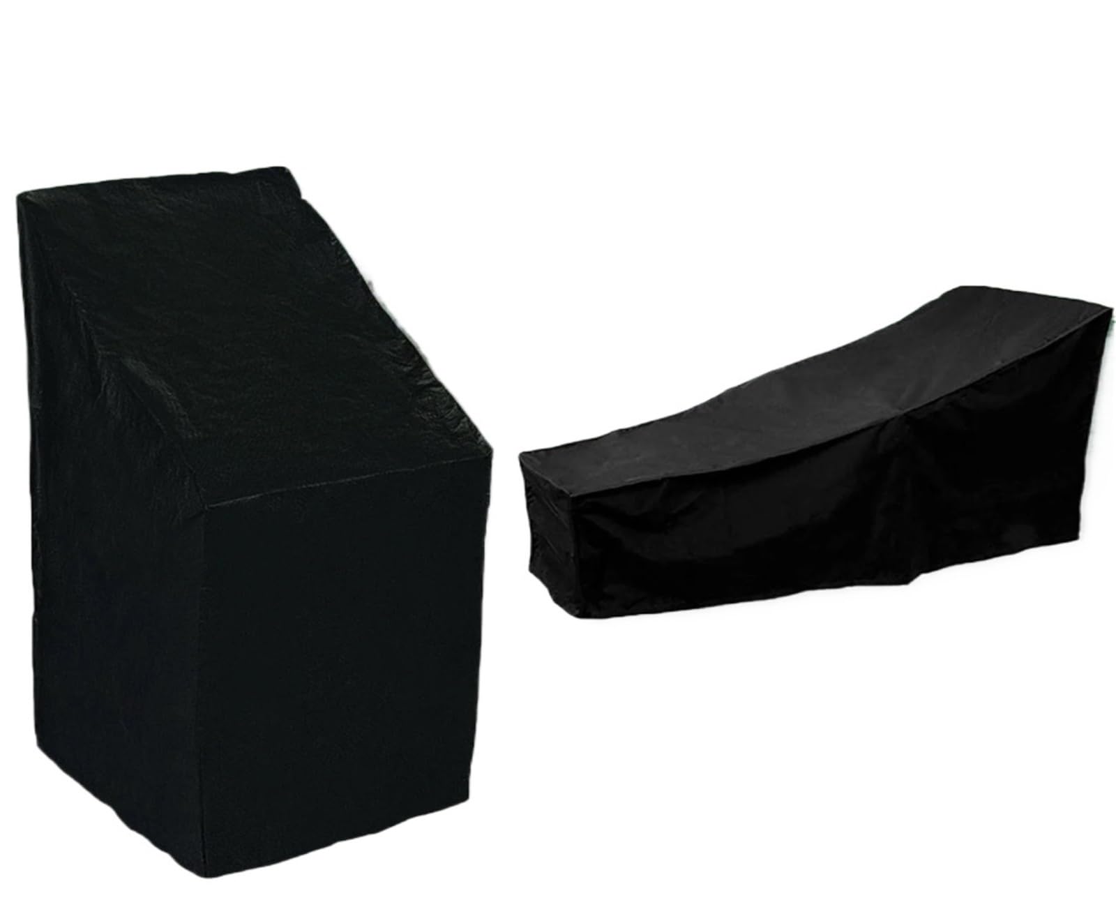 Zovloer 64X64x120 70Cm Outdoor Chair Cover 2Pcs Outdoor Waterproof Cover Garden Furniture Rain Chair Sofa Protection Dustproof Woven Polyester Convenient For Garden Sofa Lounge Lawn Deep Seat(64X64x120 70Cm)
