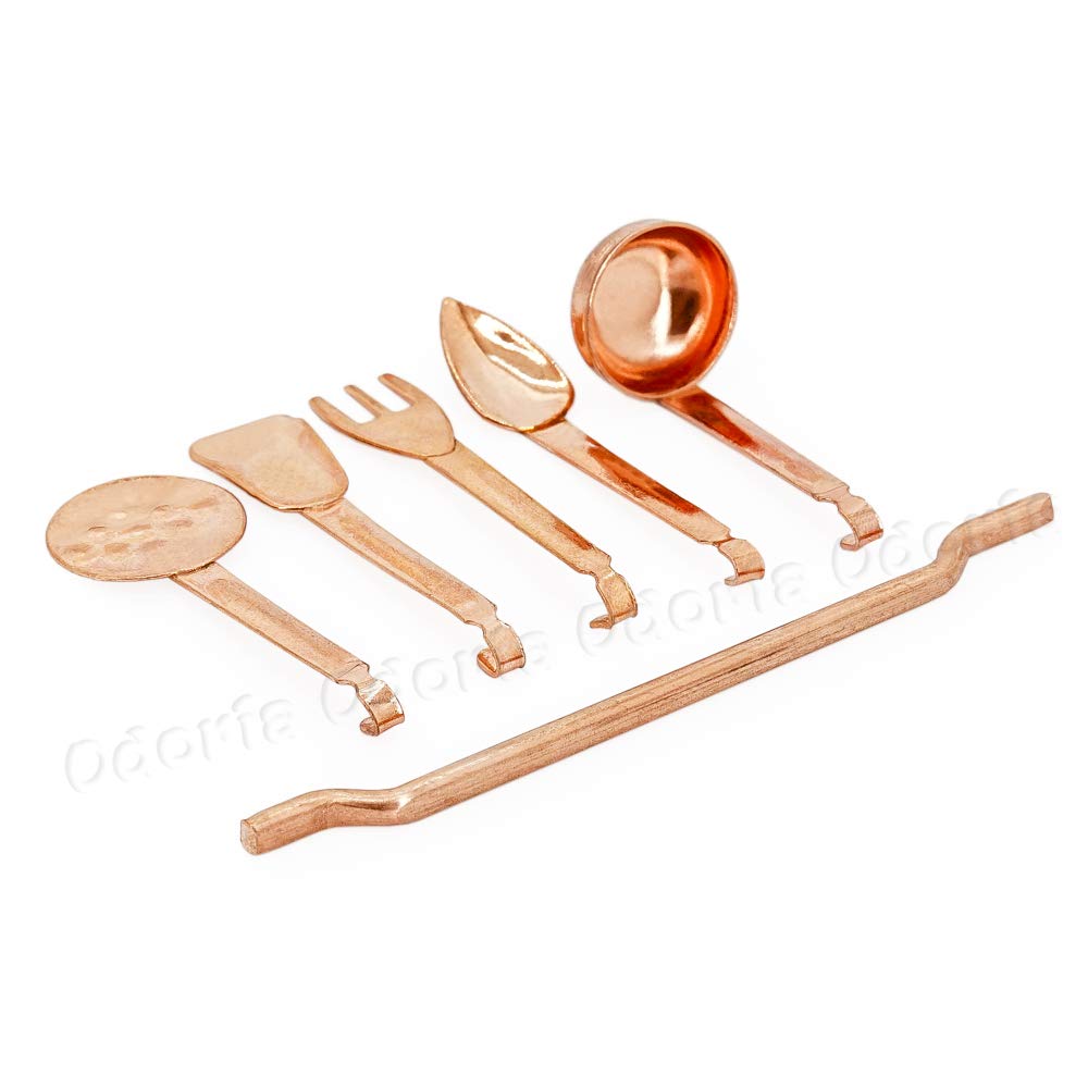 Odoria 1/12 Miniature Kitchen Utensils - Dollhouse Whisk & Mixing Bowl Decor Accessories - View #8