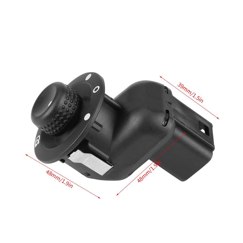 KIMISS Przełącznik regulacji lusterek elektrycznych for Clio III/Laguna II/ 2/Scenic 2/Kangoo, 109014 - Kontrola lusterek bocznych i tylnych