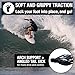 Ho Stevie! Premium Surfboard Traction Pad - Foot Won't Slip - 3 Piece, Full Size, Maximum Grip, Strongest 3M Adhesive