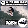 Ho Stevie! Premium Surfboard Traction Pad - Foot Won't Slip - 3 Piece, Full Size, Maximum Grip, Strongest 3M Adhesive