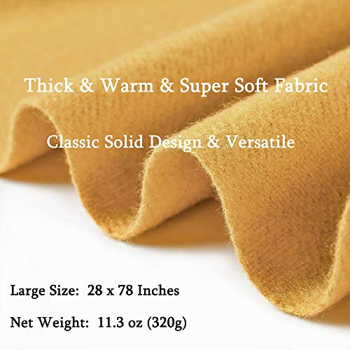 vimate Cashmere Wool Shawl Scarf,Winter Thick Super Soft Pashminas Shawl Wrap Stole3