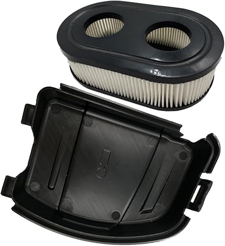 Cubierta de filtro de aire con filtro compatible con cortacésped Craftsman M110 de 140 cc