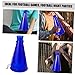 Kisangel 4pcs Portable Cheer Megaphone Plastic Noisemaker for Sports Parties and Events Props for Day and Celebrations
