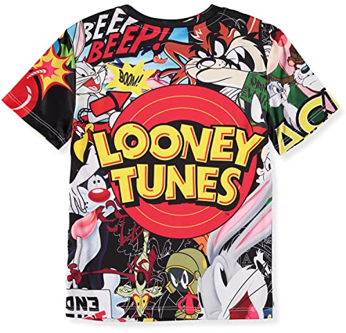 Looney Tunes Boys 4-20 Short Sleeve Classic All Over Print Graphic T-Shirt2