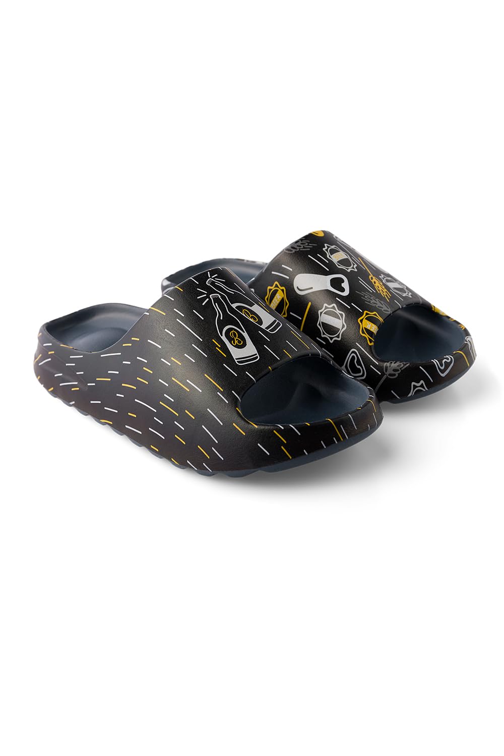 Dedoles Ciabatte & Pantofole Donna Uomo & Bambini Sandali per Spiaggia e Piscina con tanti Design Patatine Fiori Volpe Lama Nuvole Ketchup Regalo