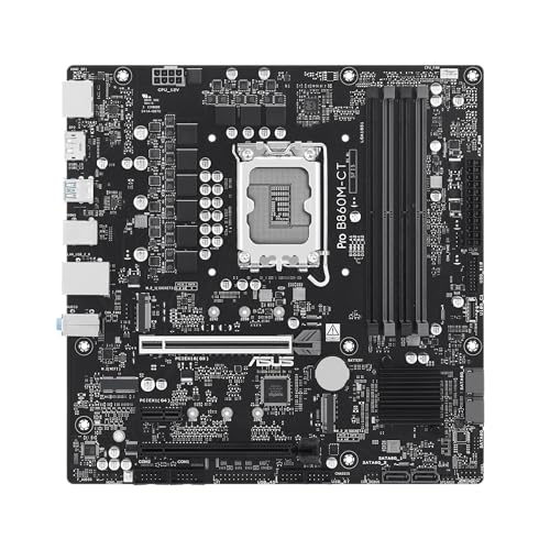 PRO B860M-CT-CSM Scheda madre Intel® B860 (LGA 1851) mATX, PCIe 5.0, DDR5, 2X M.2, Intel® 1G LAN, 2X DP, HDMI, USB Type-C®, TPM IC integrata con sicurezza, affidabilità e gestibilità avanzate - Scheda madre - Immagine 3