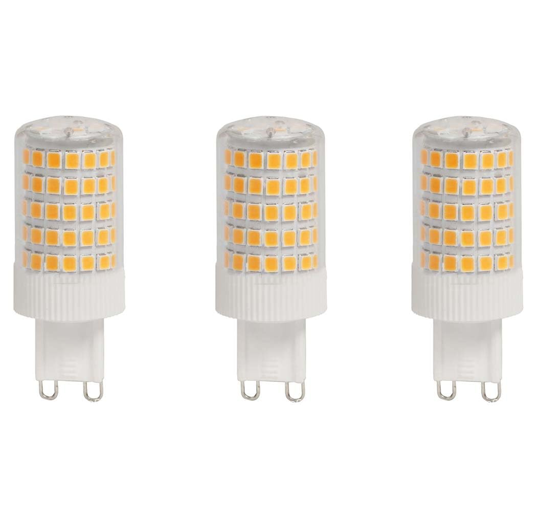 Aiwerttes 12W G9 LED Bulbs, Warm White, 3 Pack, Equivalent to 100W Halogen Bulbs, Flicker-Free