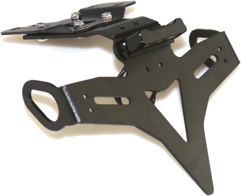 ONE.K.S License Plate Frame for Yamaha MT07 FZ07 2013 2014 2015 2016 2017 2018 2019 Motorcycle Modification Short Paragraph License Plate Frame