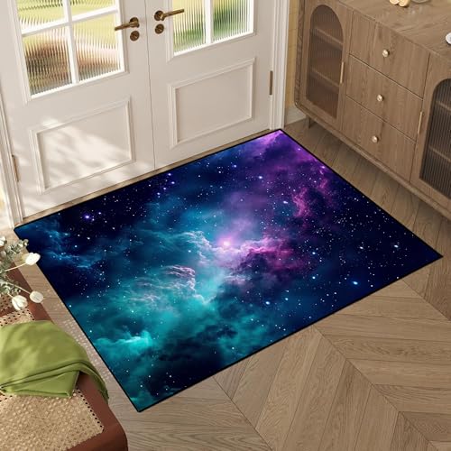 Tapete decorativo Galaxy 80x120 cm azul oscuro miniatura 4