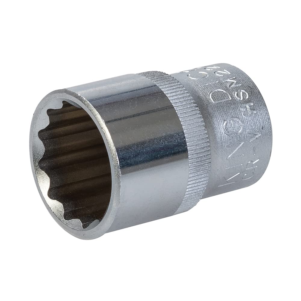 King Dick Socket 1/2" SD Metric 20mm (HSM220), Steel