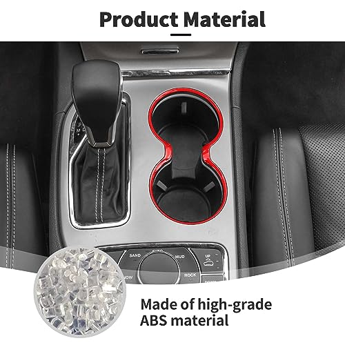 JWWY Moldura Portavasos Delantero para Jeep Grand Cherokee miniatura 7