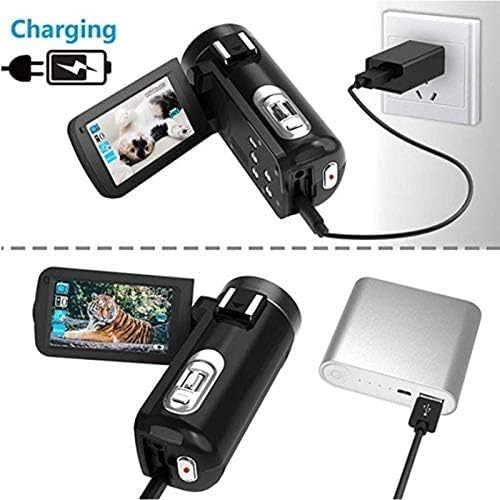 Miniatura 3 de KOMERY Cámara de video para YouTube Vlogging Cámara digital Videocámara con micrófono 30MP 3.0 pulgadas Cámara 1080P 30FPS FHD Pantalla de rotación