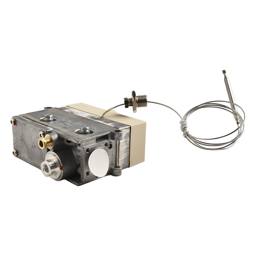 Zoegneer 710 Gas Termostato Control Válvula Controlador de Temperatura 120-200 Celsius Para Freidora Comercial Horno Wok ABS Material 50MPa Presión de Entrada