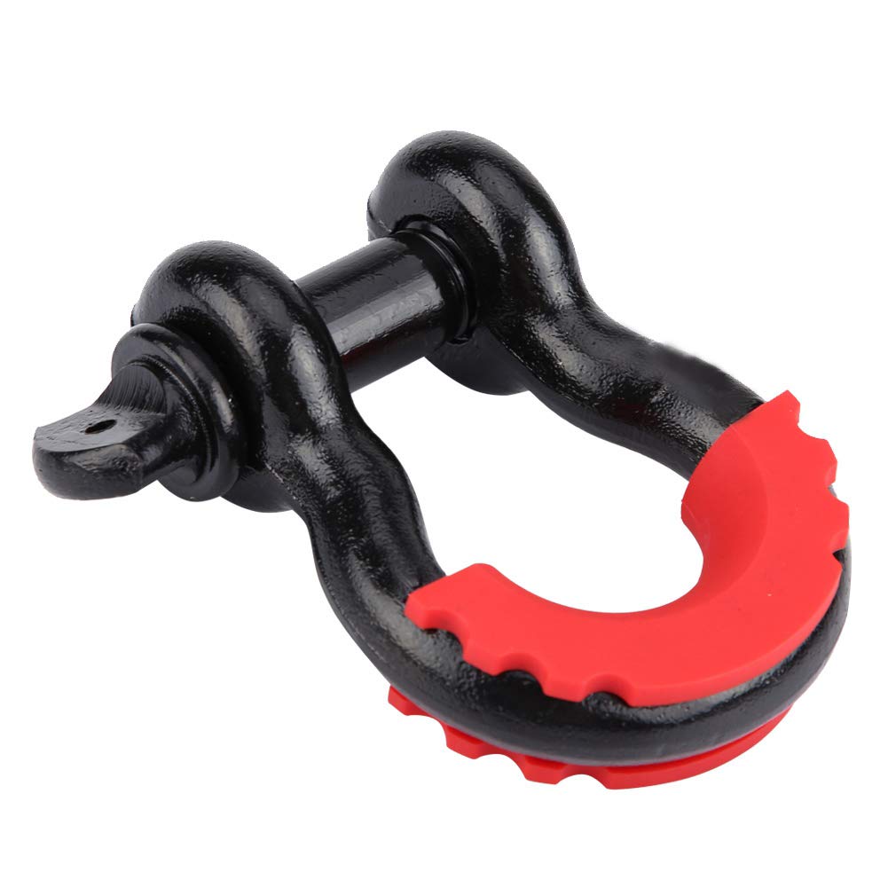 Buy Shackle, Car 3/4 inch 4.75T Latch Design DRing Shackle with Sheath Replacement for SUV for