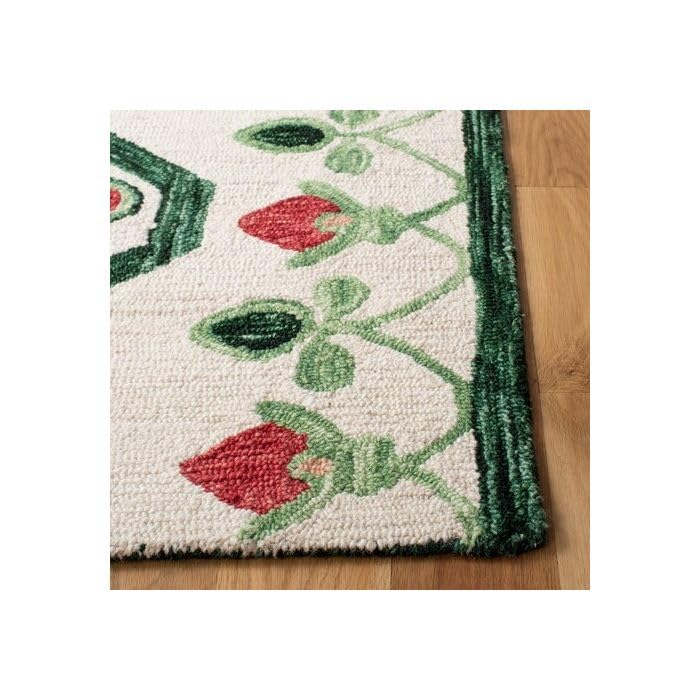 Image of OLEFIN Handmade Thick Woolen Anti Slip Carpet and Rugs for Living Room Bedroom Hall Dinning Room Kids Room