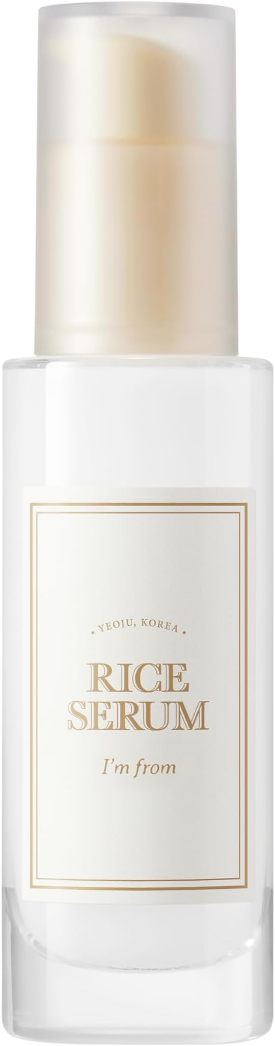 I'm from Rice Serum, Korean Fermented Rice Embryo Extract Boosts Collagen, Vitality, Radiant Glowing Skin, Niacinamide, Vitality to Dull Skin, Nourishing, Moisturizing