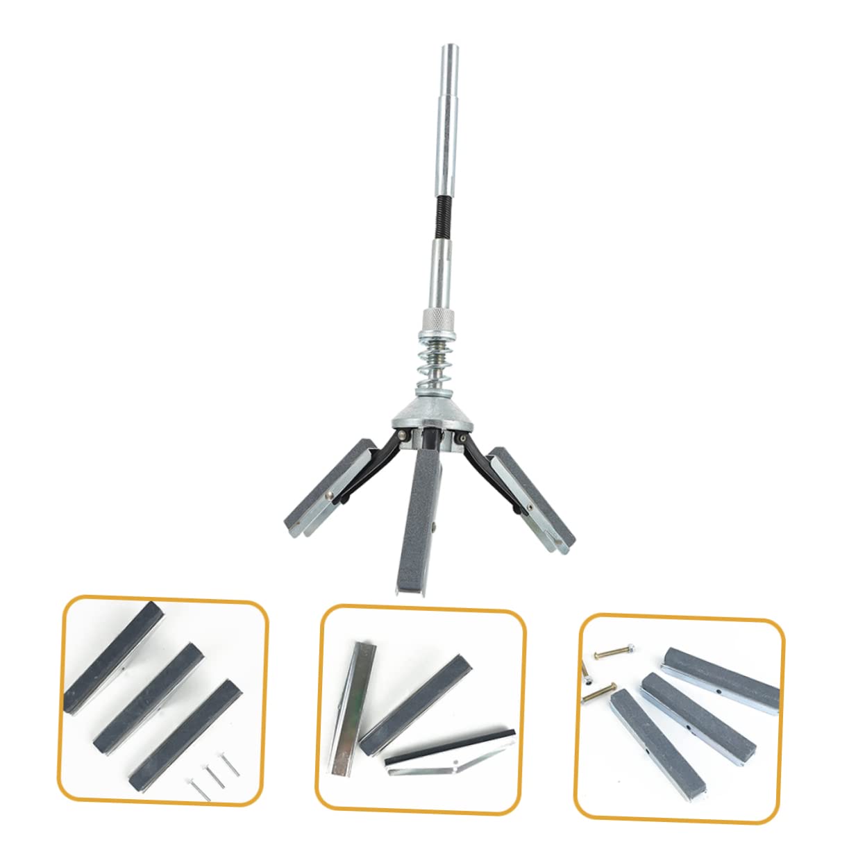 3-backen Zylinderhonwerkzeug aus Metall mit Flexiblem Schaft zum Entfernen von Rost für Motorzylinder und Bremszylinder in Traktoren und Pkw