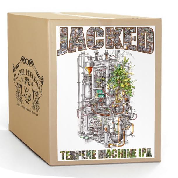 Label Peelers Jacked Terpene Machine IPA Beer Kit