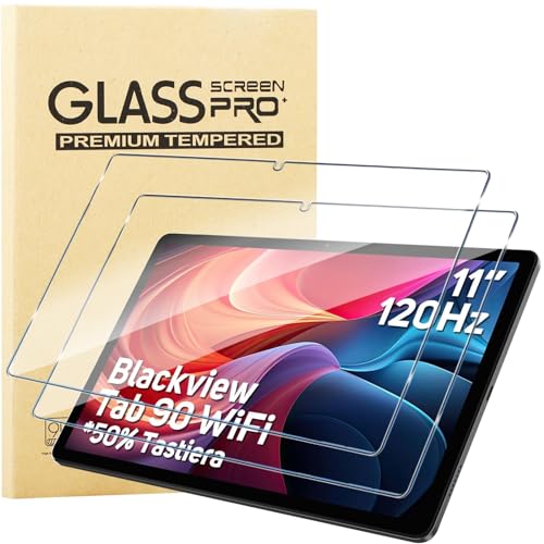KUSINHOKA Protector de Pantalla para Blackview Tab 90 Wifi/Blackview Tab 90, [2 Pack] Cristal...