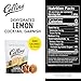 Collins Dehydrated Lemon Cocktail Garnish Slices, 1.3 oz, Perfect for Whiskey Sours, Martinis, Mocktails & Desserts – Premium Drink & Food Garnish – 1.3 oz