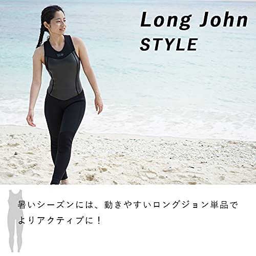 Helei Waho ロングジョン ジャケット2点セット！Sサイズ Amazon | ウェットスーツ ロングジョン ジャケット セット 2
