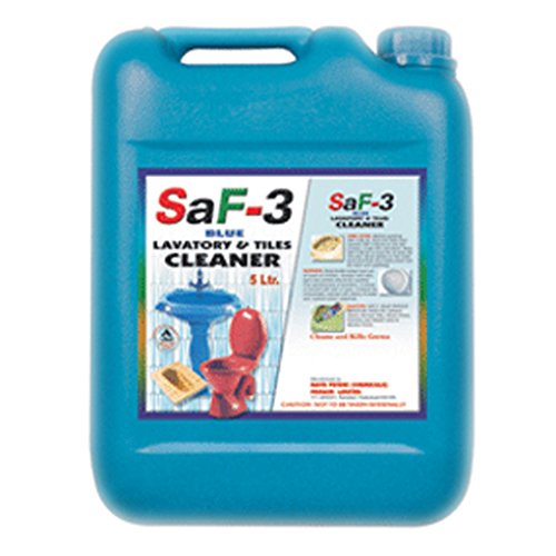 Saf-3 Lavatory And Tiles Cleaner, 5 Ltr (Pack of 4)