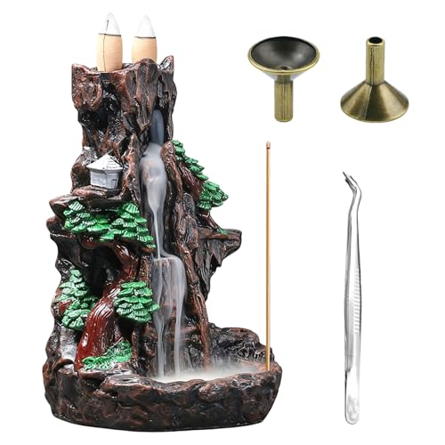 Rückfluss Wasserfall Räuchergefäß, Brunnen Räuchergefäß, Zen Garten Räucherstäbchen Halter, Haus Dekoration Räucherstäbchenhalter Für Lustig...