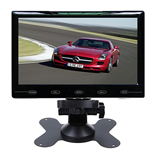 SallyBest 7'' Ultra Thin HD 800480 TFT Color LCD Screen 2 Video Input