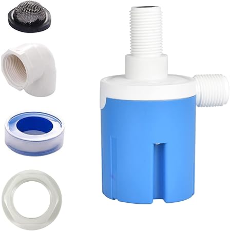 1/2" Side-Inner top/Built-in Embedded Float Valve，used in swimming pools, livestock tanks, aquaculture, aquariums (JYNS-15)