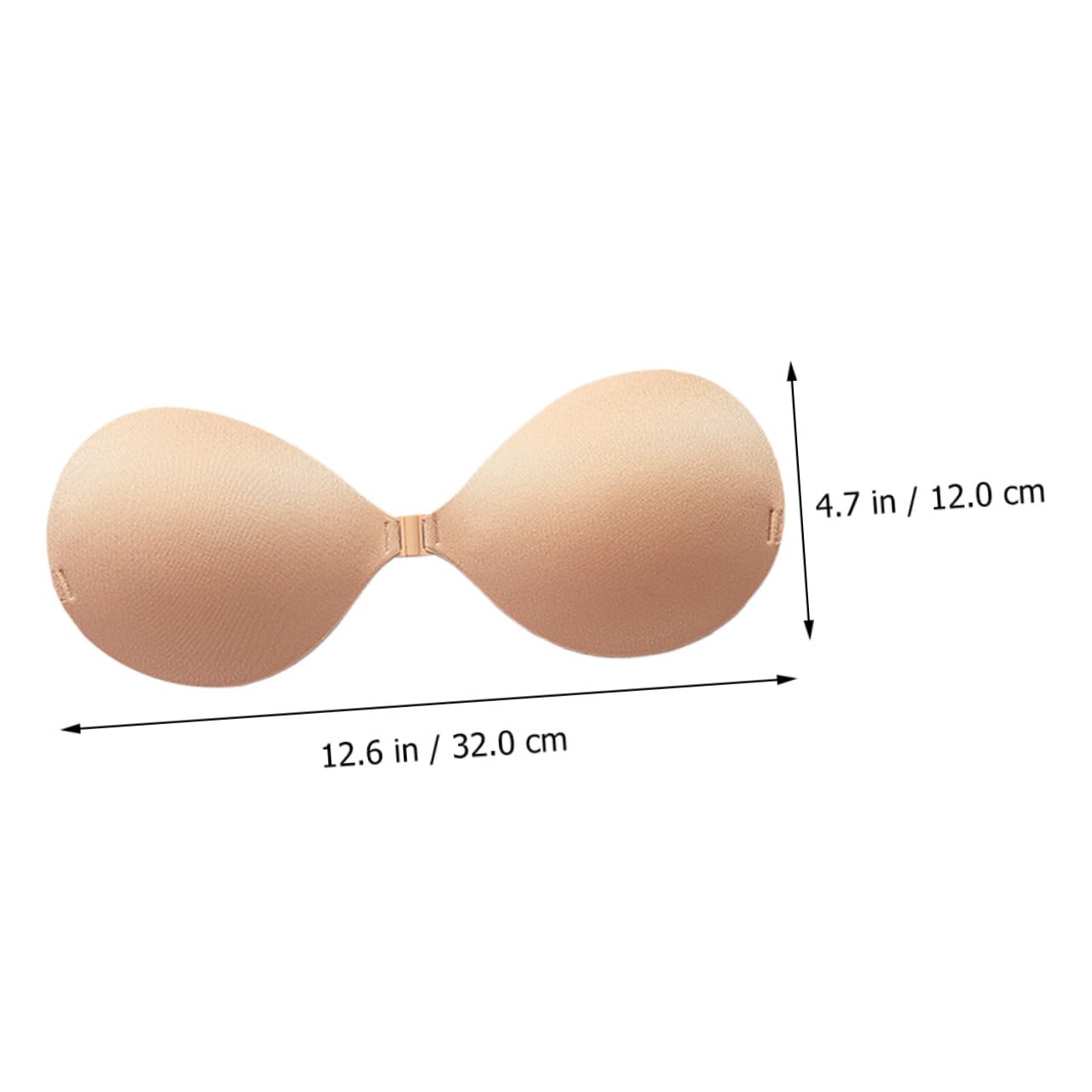 LIFKOME 3 Juegos 2 Piezas Pegatinas de wedding dress seamless bra sujetador sin tirantes sujetador adhesivo invisible sujetador de para el vestido sujetador de