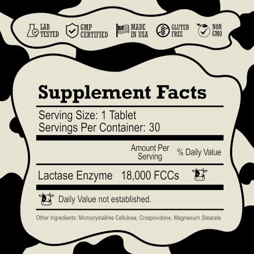 DairyPill Lactase Enzyme Pills