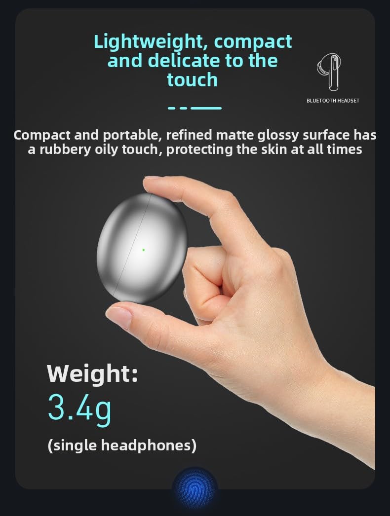 Sekoda Confort Max Ecouteurs Wireless-Earbud(Argent)