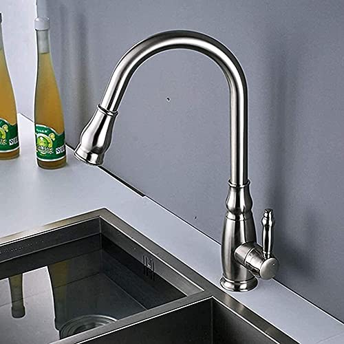 Robinet de cuisine pivotant 360 pour évier et grand récipient