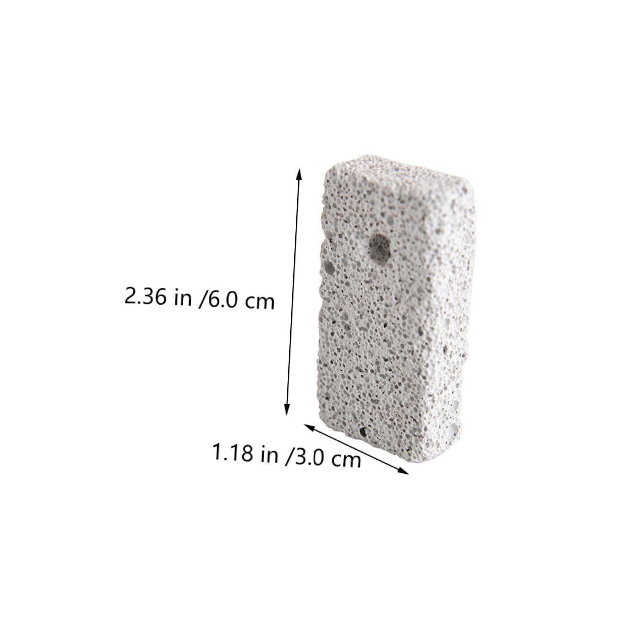 BESPORTBLE 120piezas Piedra Molar para Mascotas Pequeñas De Piedra Volcánica para Hámster Conejos y Cobayas Suplemento De Calcio y Molienda para Chinchillas y Jerbos