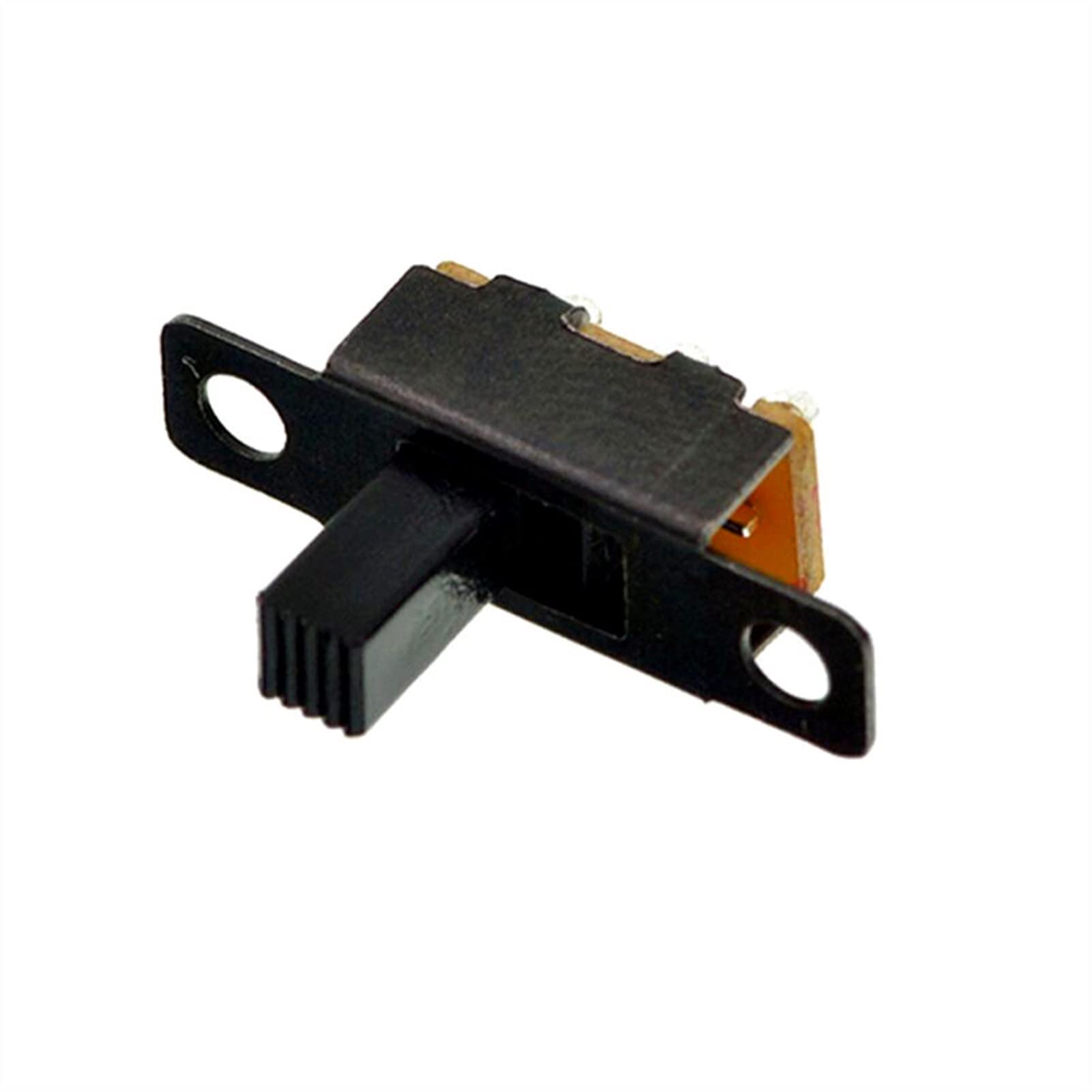 Interruptor basculante 20/50 unids/lote Micro interruptor deslizante 3 pines 2 posiciones 1P2T interruptor de palanca de encendido-apagado longitud de la manija 6mm SS12F15VG6 SS12F15VG5 ( Color : Len
